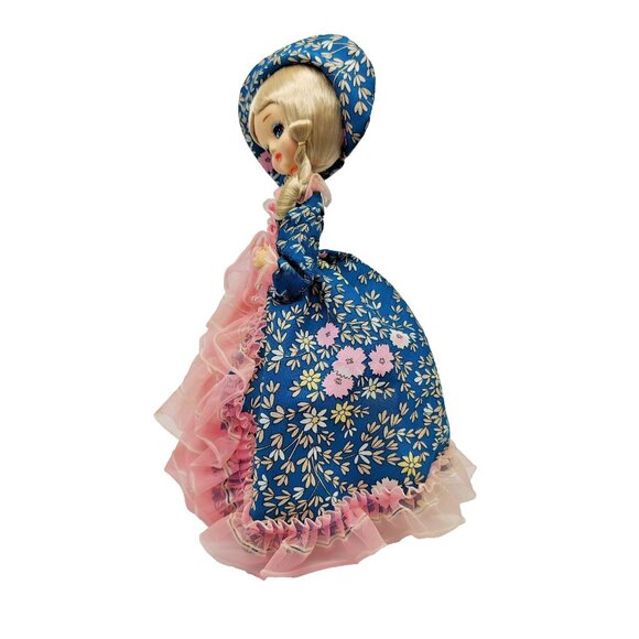 Vintage 1970's Bradley Pose Big Eye Fashion Doll Music Box Spin Southern Belle - Picture 6 of 6